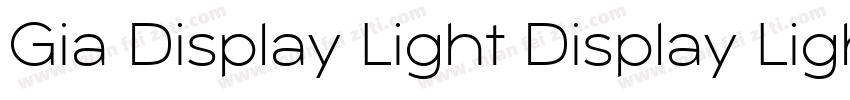 Gia Display Light Display Light字体转换